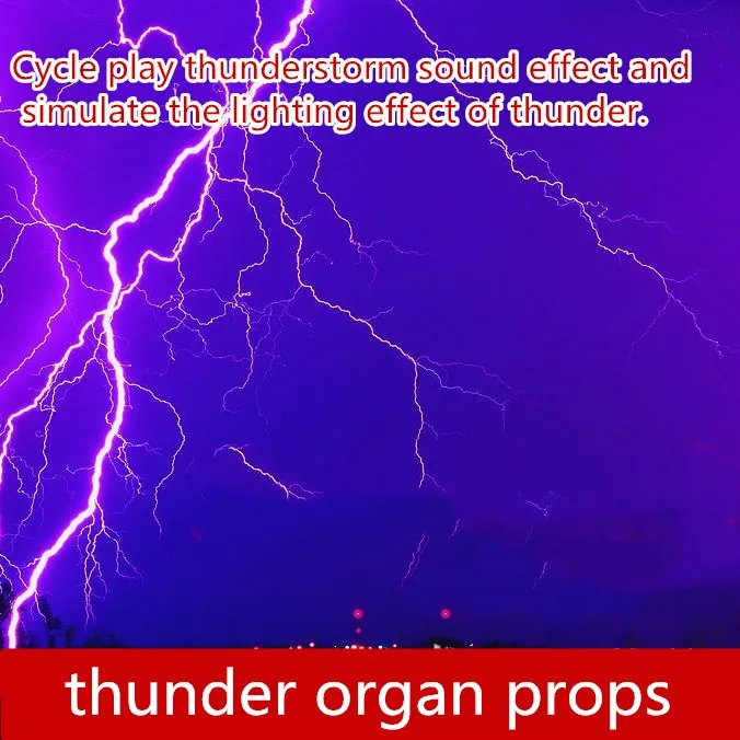 

real life games escape room props Special effect of lightning props Simulated Lightning Terror scene escape room game