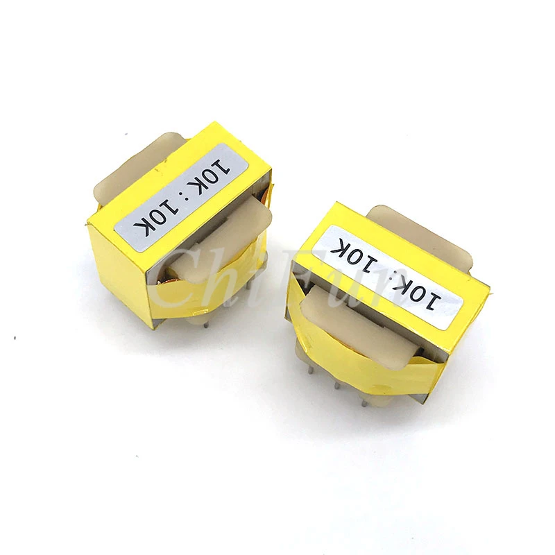 

2PCS / 10K:10K permalloy audio isolation transformer, balanced and unbalanced conversion audio isolator