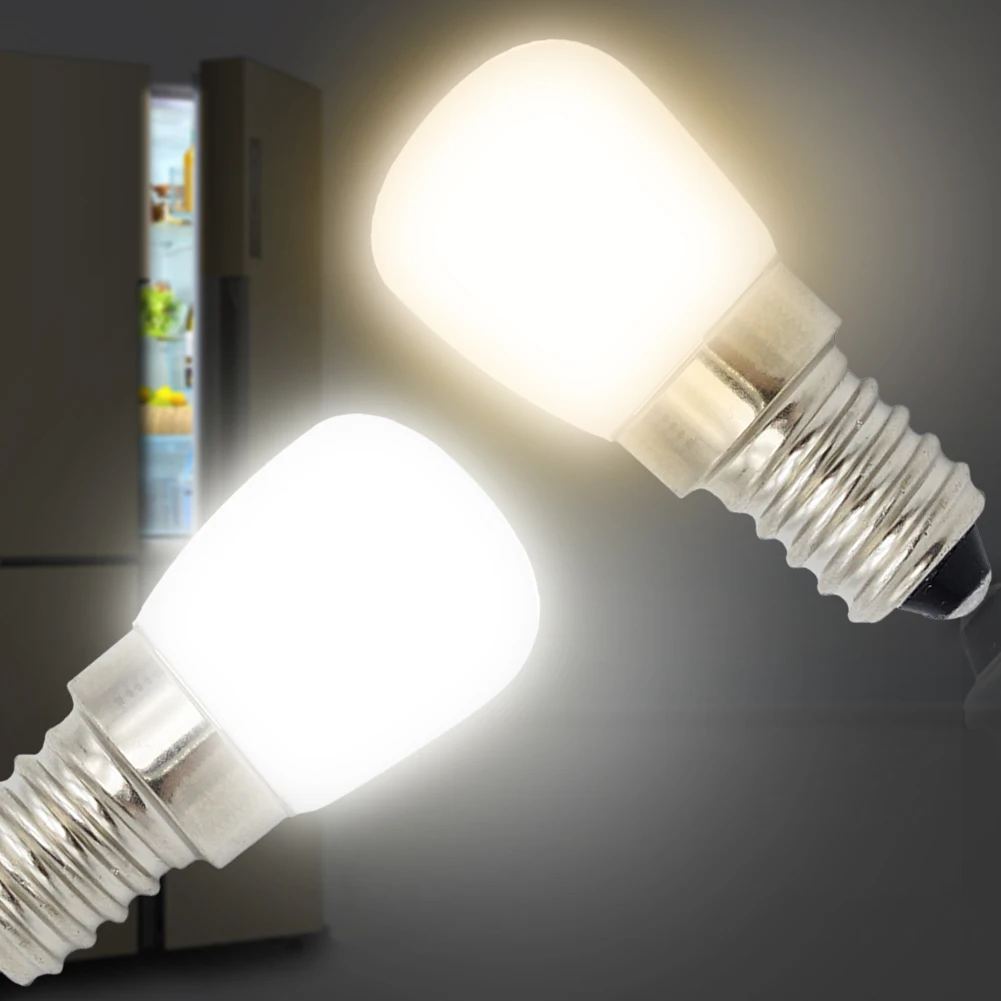 1 шт. T22 светодиодный холодильник светильник E14 220V 1,5 W точечный светильник для дома светильник