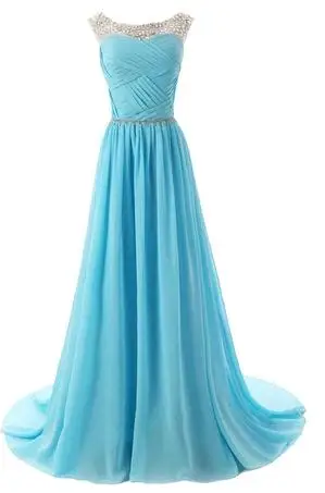 New-Fashion-Beaded-Black-Mint-Green-Bridesmaid-Dresses-2017-A-line-Chiffon-Long-Prom-Dresses-for (1)