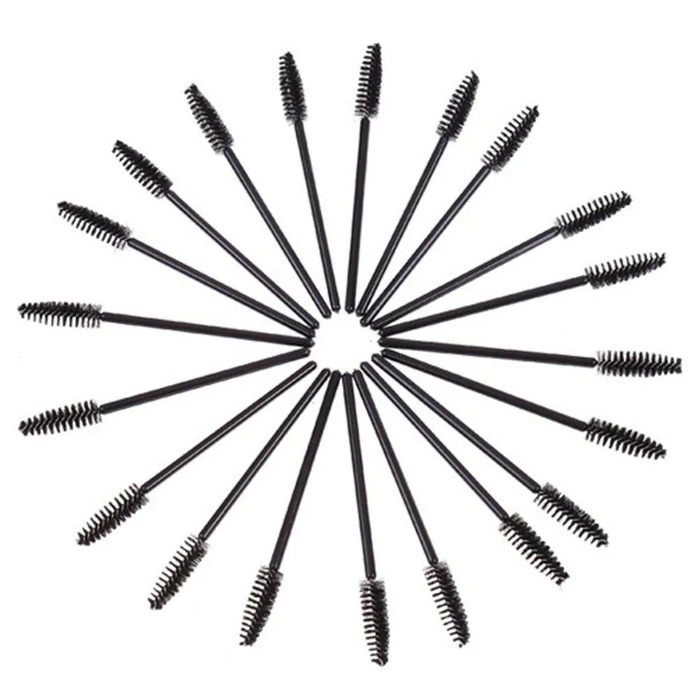 50pcs One-Off Disposable Eyelash Brush Mascara Applicator Wand Makeup Brushes Brow & Lash Comb Beauty Eyes Care Styling Tools (9)