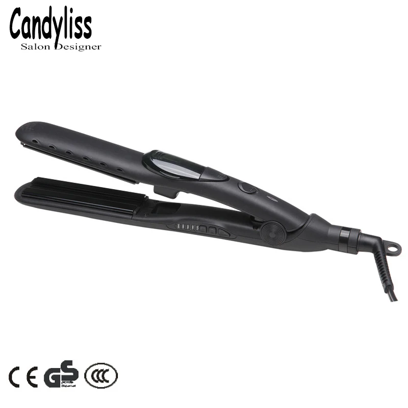 

2018 NEW Professional Fast Heating Ceramic Steam Hair Straightener Flat Iron Hairstyle Hair Salon Tools
