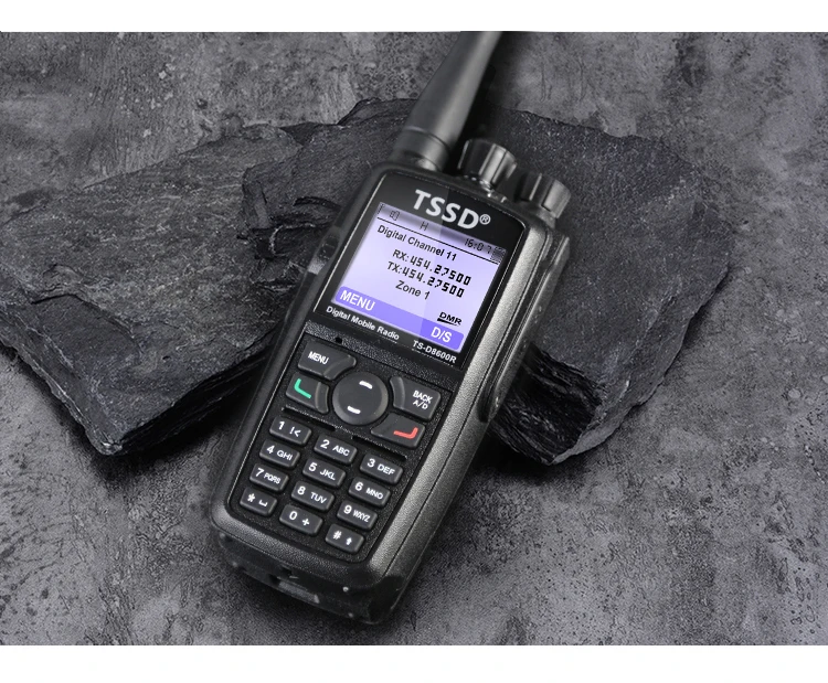 Горячая портативный передатчик DMR радио TSSD TS-D8600R цифровая рация радио