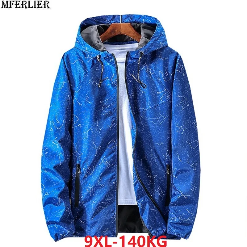 

men jackets hipster autumn plus large size big 7XL 8XL 9XL Windproof sportwear outwear out door novel Creative coat man jackets