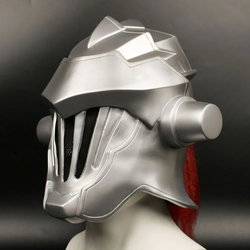 Halloween Japan comic Goblin Slayer Mask Cosplay Masquerade Helmet  soft PVC Mask Props 1