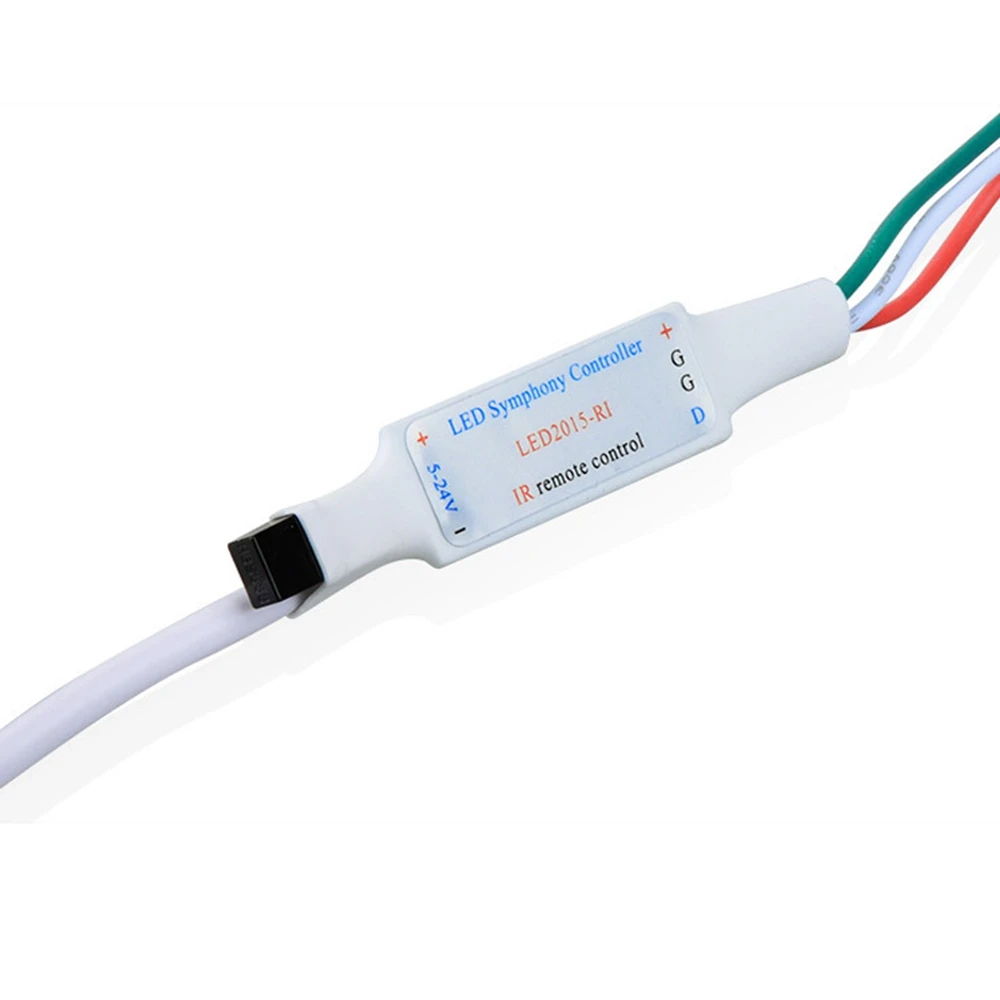 Мини РЧ светодиодный пиксельный RGB регулятор линейного светильника со светодиодным пультом дистанционного управления для WS2812B WS2811 SK6812 6803