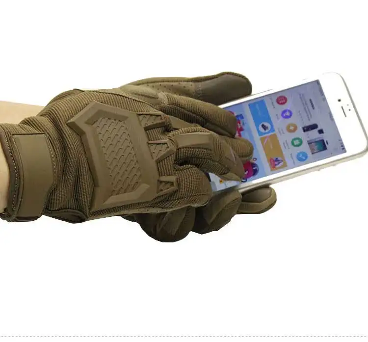 Tela de Toque Táticas dos Homens do Exército Luvas de Ginásio Luvas Esportes Forças Especiais Militares Dedo Cheio Antiderrapante Motocycle Bicicleta 15 Esporte e Lazer