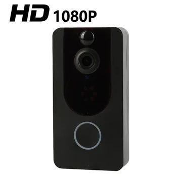

Higestone 1080PWiFi Smart Video Doorbell IP Camera Two Way Audio Wireless Mobile APP Control iOS Android Battery IR Night Vision