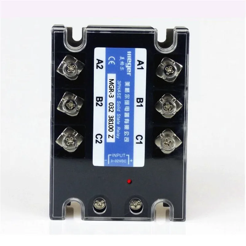 Threephase Alternating Current Dc Controlled 380v Solid State Relay