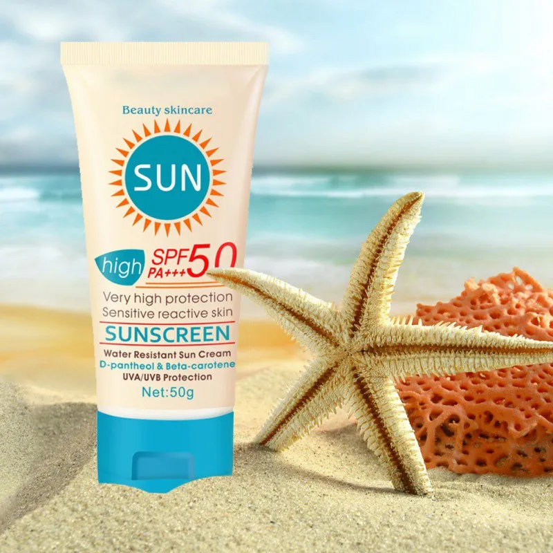 SPF50PA+++ косметический крем для ухода за кожей увлажняющий водонепроницаемый и от потения Защита от УФ Защита от солнца Горячая