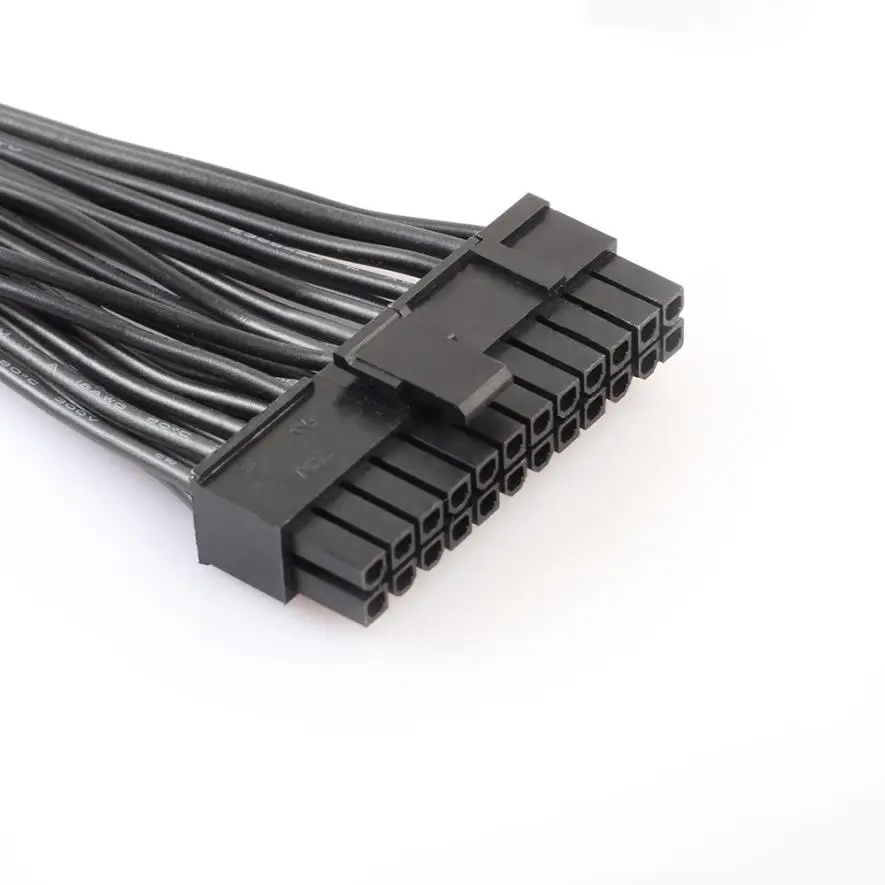 

3 Port PSU 24 Pin ATX Power Supply 20+4PIN Motherboard Adapter Connector Cable AU03 Dropship