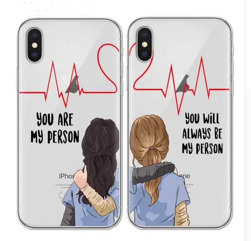 

You're My Person For Fundas iPhone X XS XR MAX 5 5 6 6 7 7 8 8 Plus S SE Greys Anatomy TPU Soft Silicone Case Cover New Arrivals