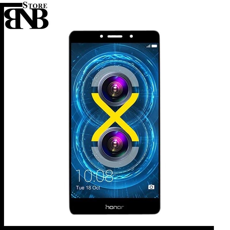 Цена ЖК дисплей Дисплей для huawei Honor 6X BLN L24 BLN AL10 BLN L21 BLN L22 сенсорный экран GR5 2017 ЖК дисплей с цифровым преобразователем сенсорного ввода в сборе рамк...