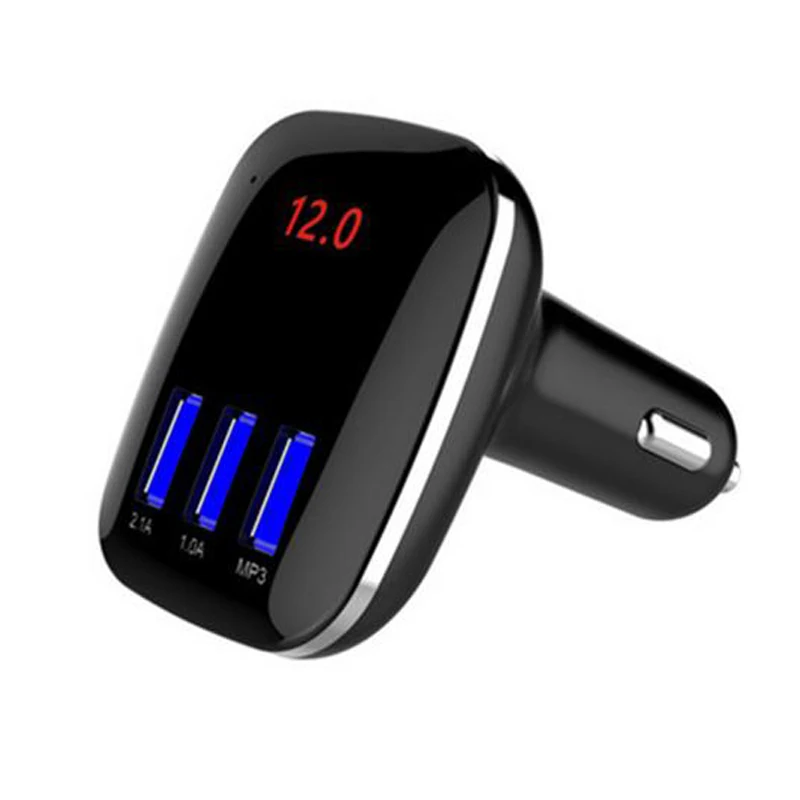 Беспроводной Bluetooth MP3 радио передатчик адаптер автомобильный Bluetooth fm-передатчик USB зарядное устройство AUX вход с ЖК-дисплеем воспроизведение музыки