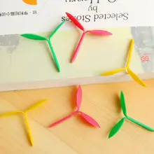 Coloffice 2 шт./компл. небольшие, свежие, Мультяшные зеленые листья милые закладки креативный Зеленый бутон подарок мини книга папка офисные школьные принадлежности