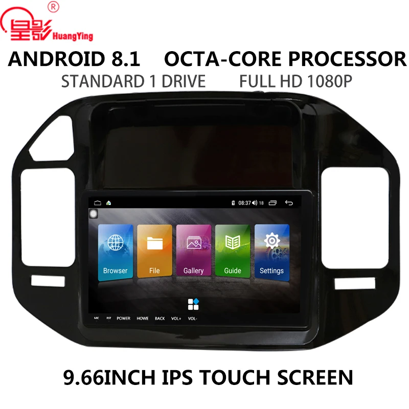 

IPS 9.7 INCH Android 8.1 Car Radio Rear Camera no DVD 2din Multimedia video GPS Navigation player For Mitsubishi PAJERO V73 V68
