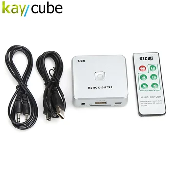 

EZCAP 241 Music Digitizer Converter Convert Analog music to mp3 format to USB Flash Drive / SD Card No Computer Required