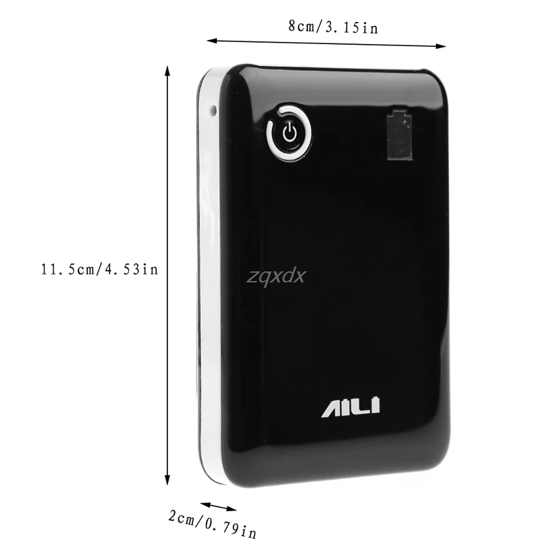 Portable Adjustable 5V 9V 12V 18650 Battery Charger Case Double USB Port Mobile Power Bank Box Case For Cell Phone Tablet Z07 Portable Adjustable 5V 9V 12V 18650 Battery Charger Case Double USB Port Mobile Power Bank Box Case For Cell Phone Tablet Z07