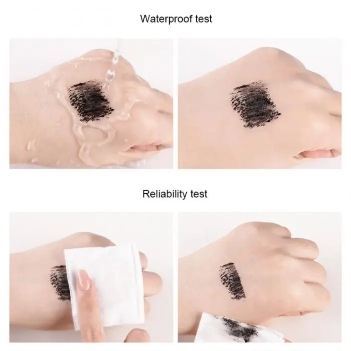 Black Ink 3D Fiber Lashes Mascaras Curl Eyelash Extension Waterproof Eye Black Makeups@ME88