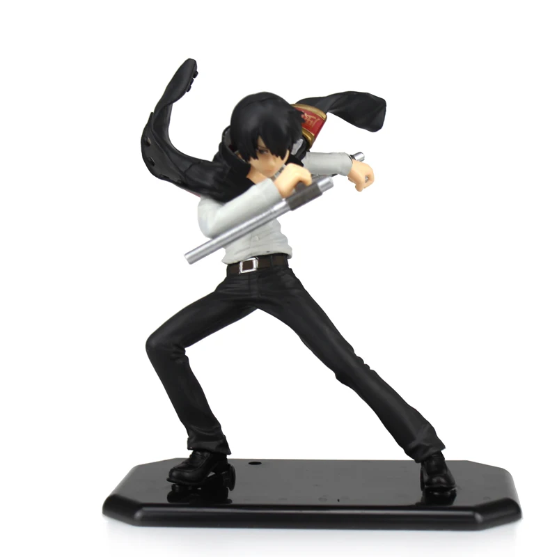 Бесплатная доставка крутая 6 &quotHitman Reborn Аниме Kyoya Hibari в коробке 15 см ПВХ фигурка