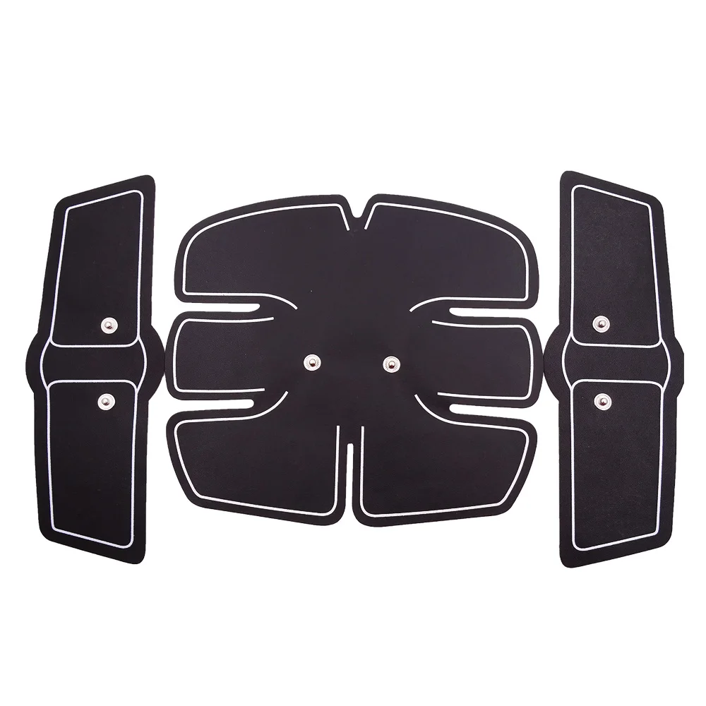

without device Wireless Muscle Stimulator EMS ABS Stimulation Body Slimming Trainer Machine Abdominal Exerciser Massager pad