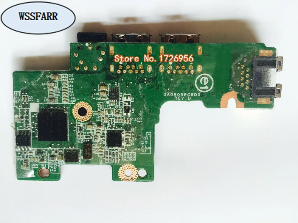 Для inspiron xps 14Z N411Z SD Card Reader Совета DAR05TH18D1 0VM611 VM611