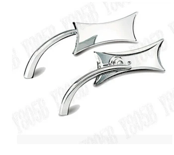 

Chrome Motorcycle Mirrors For Honda Shadow Spirit Sabre Aero ACE Steed VLX 400 600 1100 DLX VTX1300 1800 Magna VF 250 750