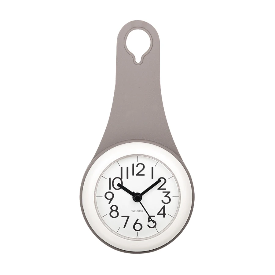 Decorative Bathroom Clocks Wall Home Decor Self Adhesive Wall Clock