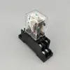 MY2P HH52P MY2NJ – bobine de relais, Micro interrupteur de relais électromagnétique avec Base de prise LED AC 110V 220V DC 12V 24V ► Photo 3/6