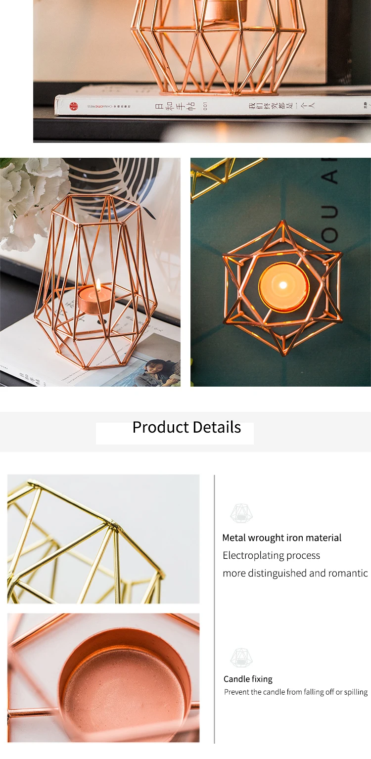 RUX WORKSHOP современный геометрический подсвечник скандинавские кованые подсвечники свадебные украшения для дома металлические изделия