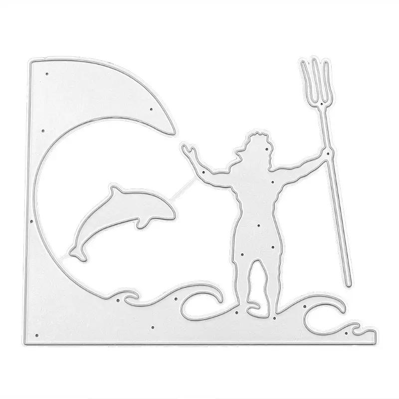 

Fishing Metal Cutting Dies Stencil DIY Scrapbooking Album Stamp Paper Card Embossing Crafts Decor