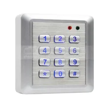 DIYSECUR NEUE Wasserdichte 125 KHz RFID Reader Zutrittskontrollsystem Kit Tastatur + 10 Id-karten Schlüsselanhänger