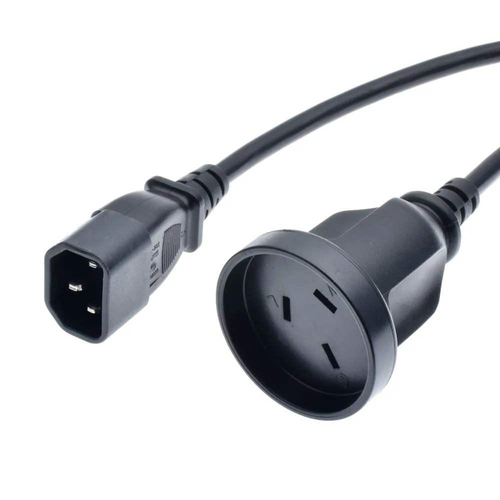 Европейская розетка шнур питания штекер IEC 320 C14 Schuko CEE7/16 2 контактный гнездовой