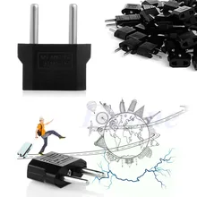 100 Unid Europea EE. UU. AU de LA UE Adaptador de Cargador de Viaje AC Plug Power Outlet Convertidor