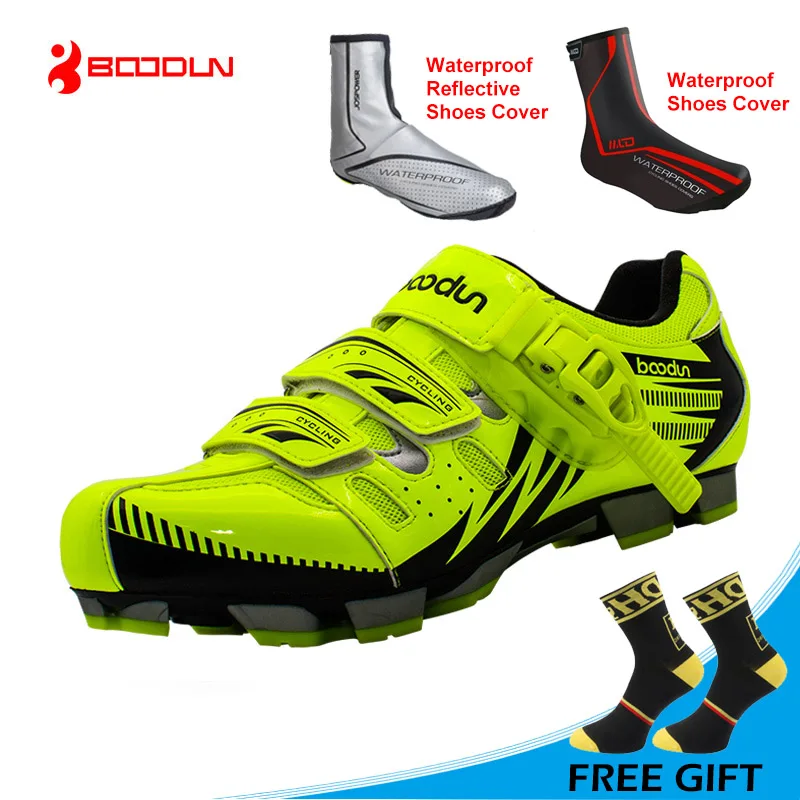 Boodun New Design Cycling Shoes Men Outdoor Mountain Bike Shoes Self