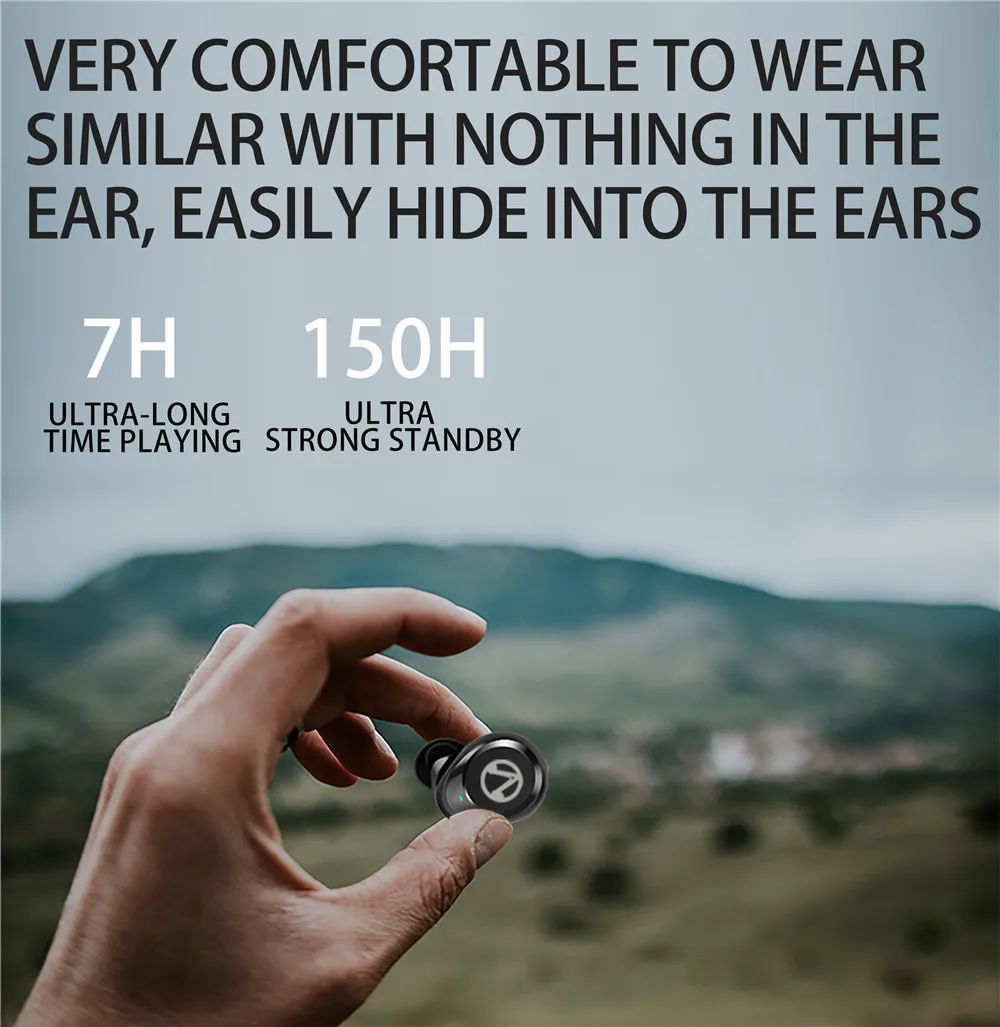 TWS True Wireless Mini Earbuds Headset Bluetooth 5.0 Earphones (8)