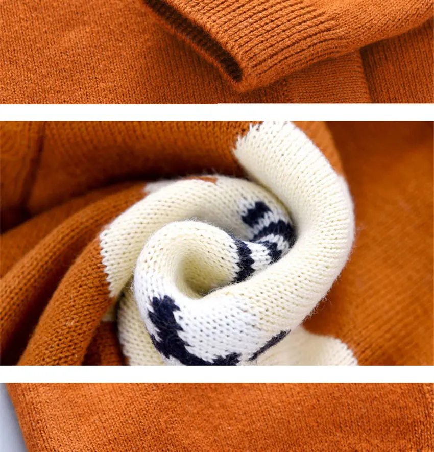 Alisenna/осенний кардиган для мальчиков и девочек; одежда для малышей; однотонные хлопковые свитера с длинными рукавами для мальчиков; Детский Повседневный вязаный свитер для малышей