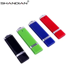 SHANDIAN LOGOTIPO do cliente plástico mais leve forma pendrive 4GB 16GB GB GB 64 32 8GB Negócios USB Flash Drive Memory Stick USB 2.0