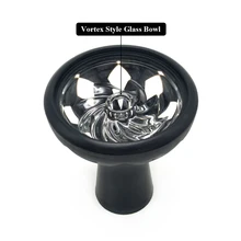 1 шт. огнеупорный стеклянный силиконовый кальян чаши табак для кальяна чаша Sheesha Chicha Narguile Cachimbas moke аксессуары для водопроводных труб