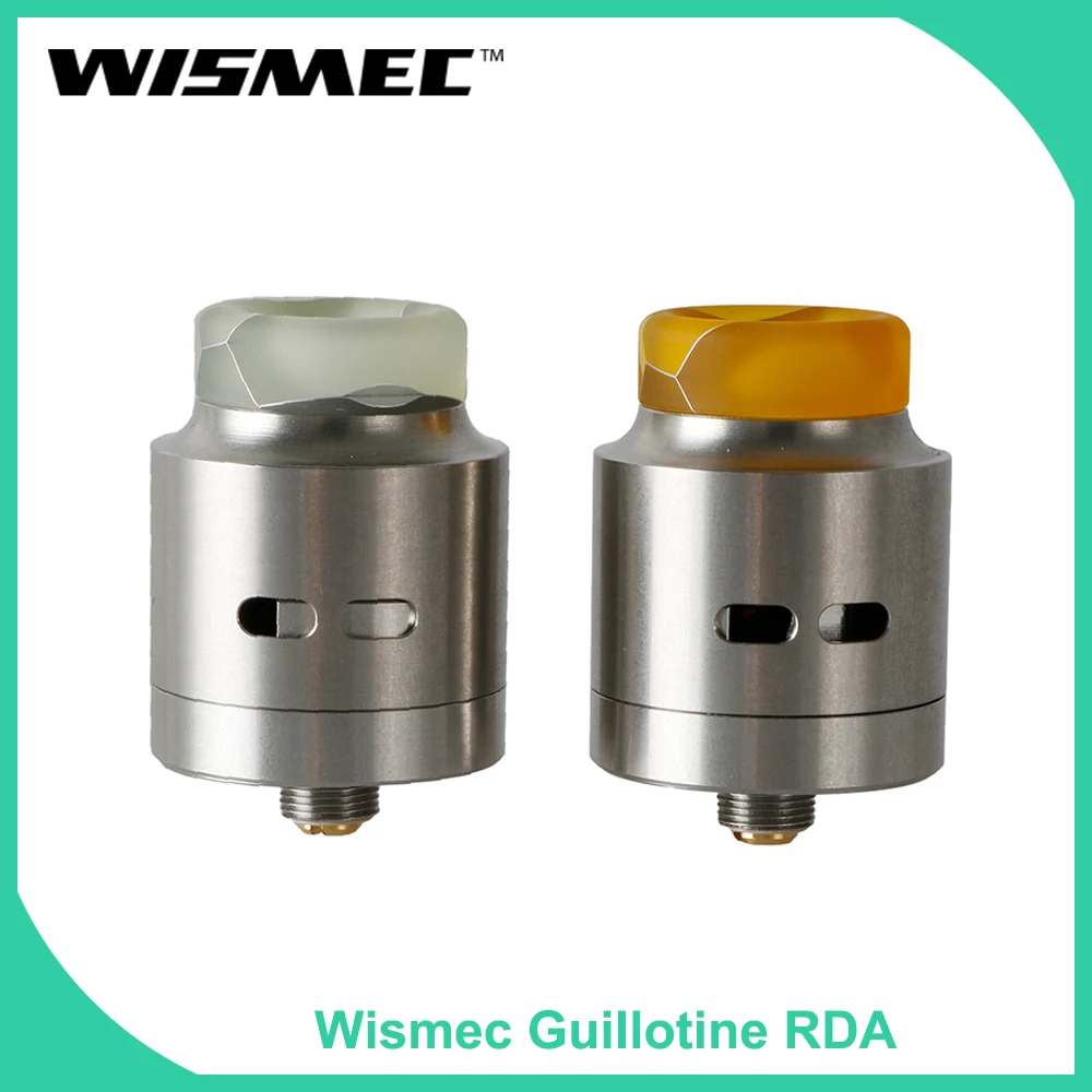 Original Wismec Guillotine RDA Atomizer for Reuleaux RX Machina kit Electronic cigarette vape tank