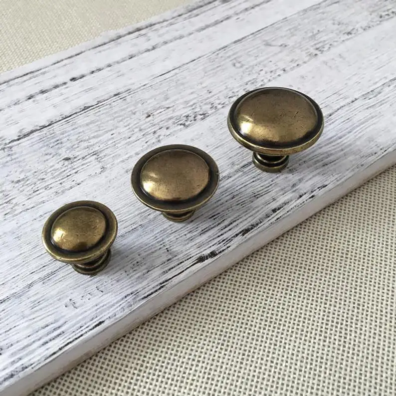 

Vintage Dresser Knobs Drawer Knob Pulls Handles Antique Bronze Rustic Kitchen Cabinet Door Handle Pull Cupboard Knobs