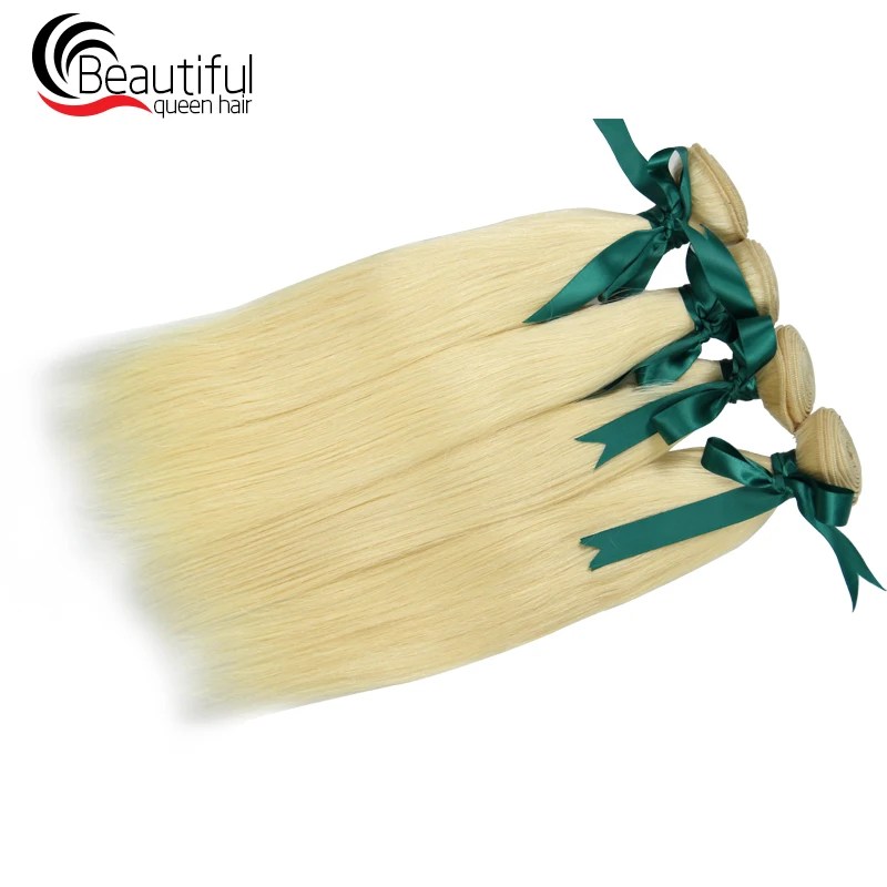 blonde color bundles deal 4 pcs straight