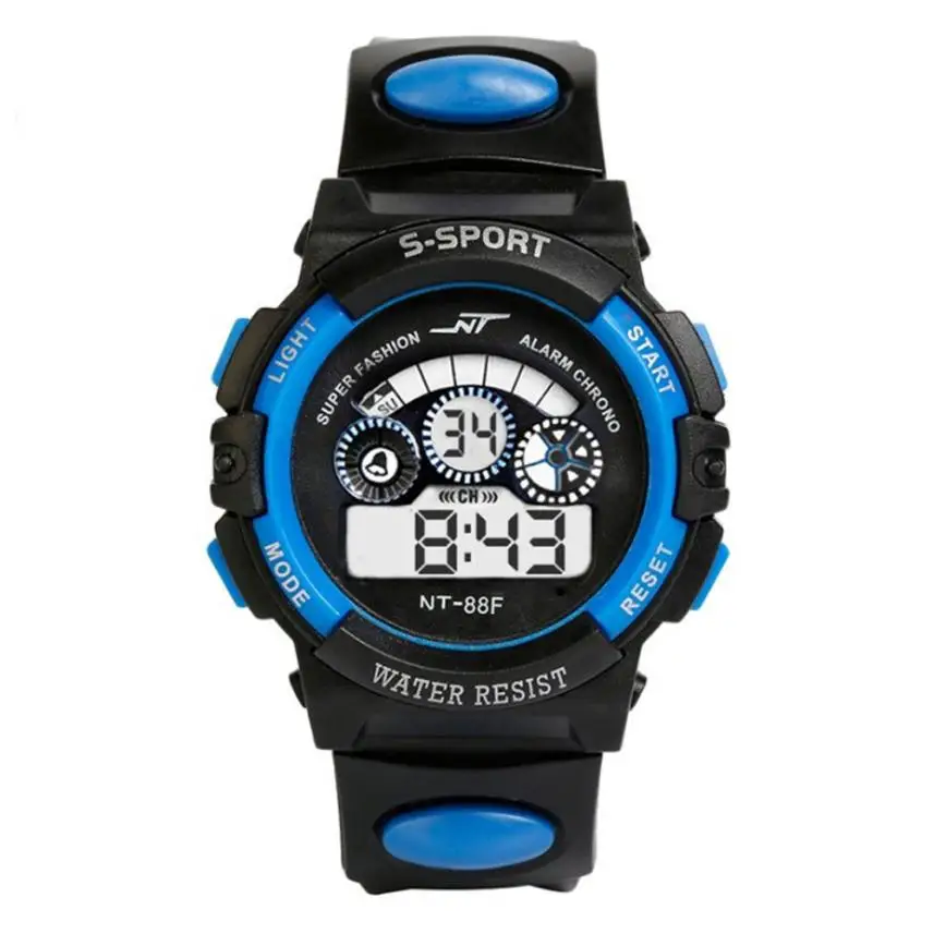 

Multifunction Watches Mens Boy's Digital LED Quartz Alarm Date Sport Waterproof Watch digital watch men relogios masculino #D