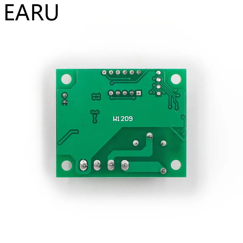 W1209 светодиодный цифровой термостат контроль температуры термометр термо контроль Лер переключатель модуль DC 12 В водонепроницаемый NTC датчик