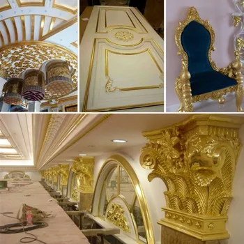 

100PCS 9 Cm K gold foil paper Taiwan hot stamping furniture crafts decoration