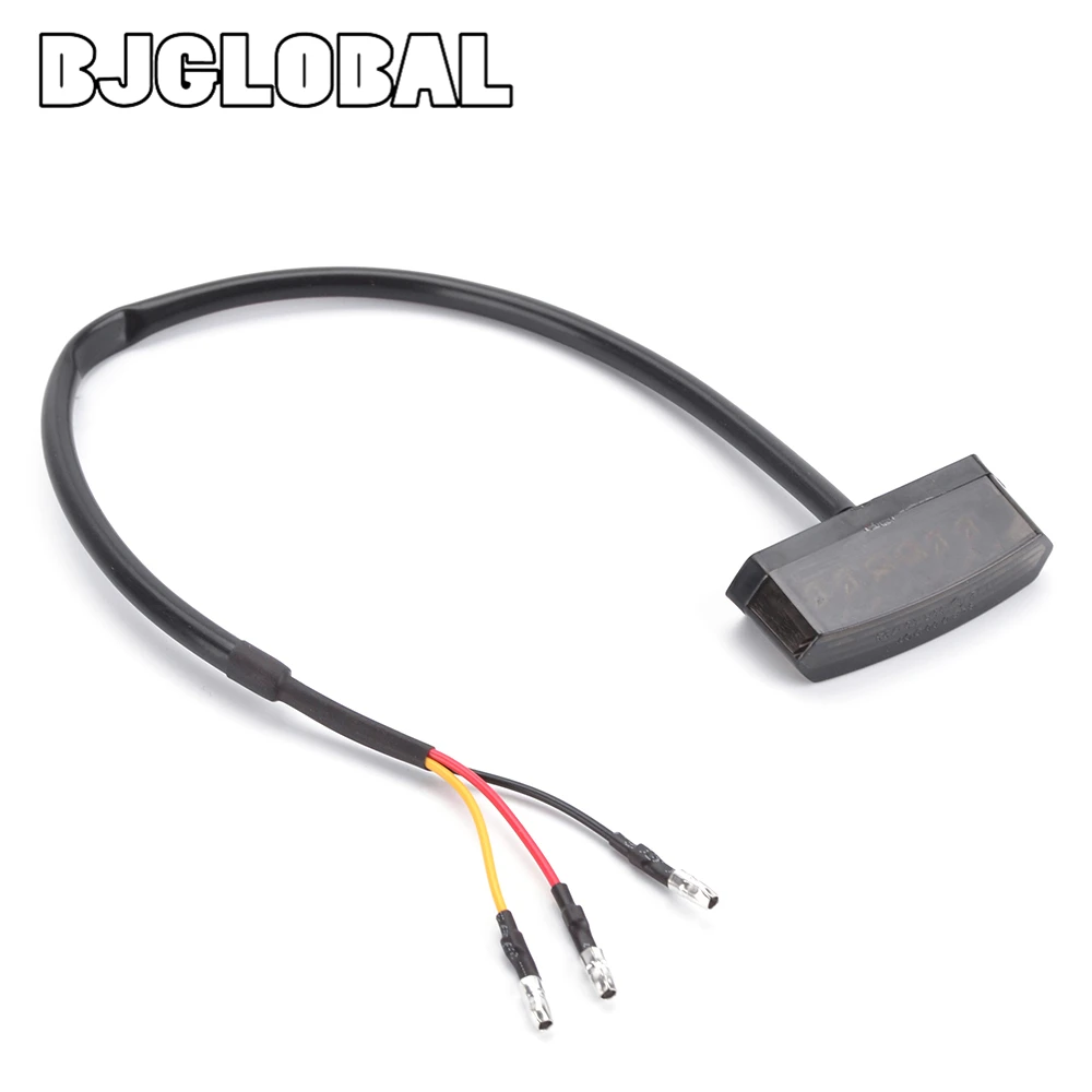 12V мотоцикл задний стоп сигнал светодиодный светильник лампы для мотоциклов с