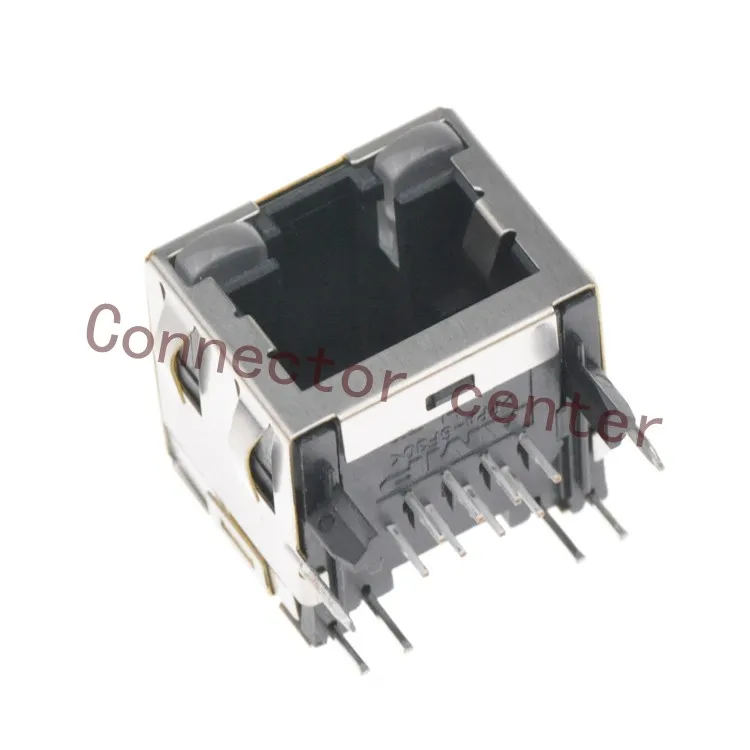 

Разъем RJ45 для TE 8P8C с прямым углом оригинальный 2-406549-8 светодиод: зеленый, желтый