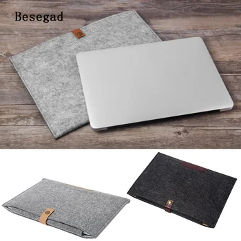 

Besegad Ultra-thin Protective Soft Sleeve Holder Case Pouch Bag for Apple Macbook Mac book Pro Retina Air Laptop 11 13.3 inches
