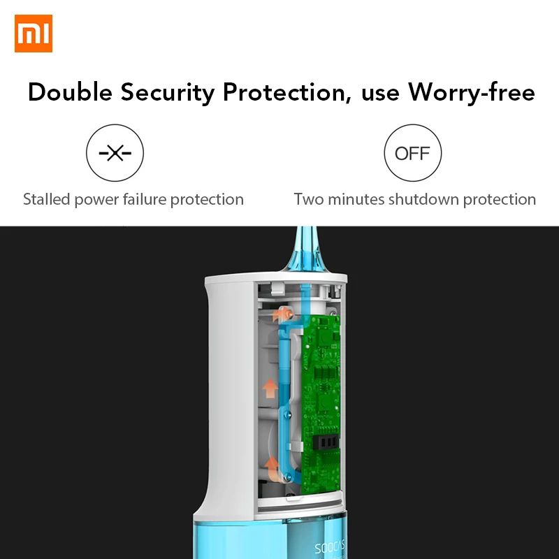  Xiaomi Mi Youpin SOOCAS Wireless Portable Smart Water Flosser Stick to Brushing Your Teeth in the M