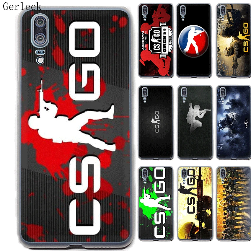 Чехол для телефона Desxz Counter Strike cs Huawei P8 P9 P10 P20 P30 Pro Lite P Smart Cover | Мобильные телефоны и